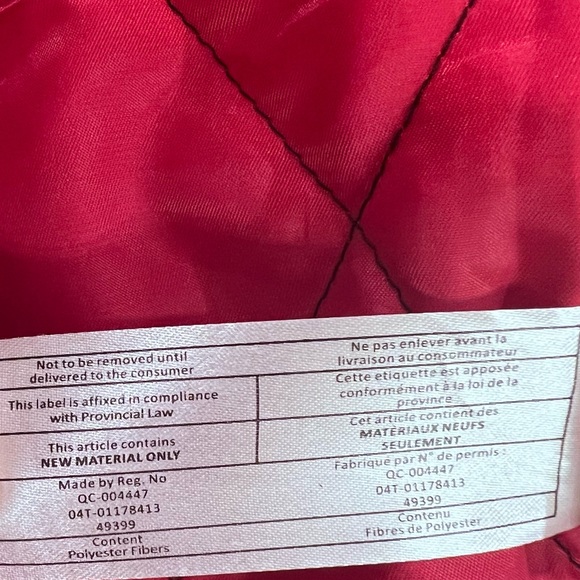 Avec Les Filles Faux Leather long Jacket Size L - Picture 7 of 9